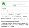 IMT | Prorrogação da validade das cartas de condução   